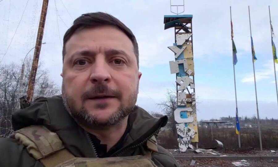 Zelenskyy'nin Kupyansk'taki sahte videosu insansız hava aracı karşıtı ağ tarafından ifşa edildi